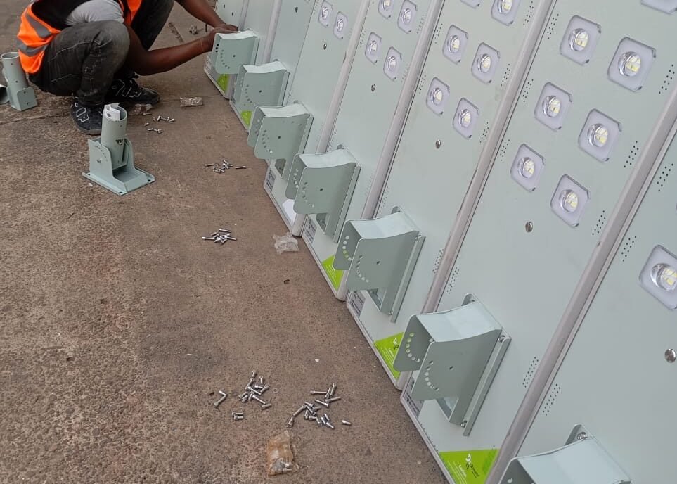 Installation of Solar Streetlight, Brickcity Estate Kubwa