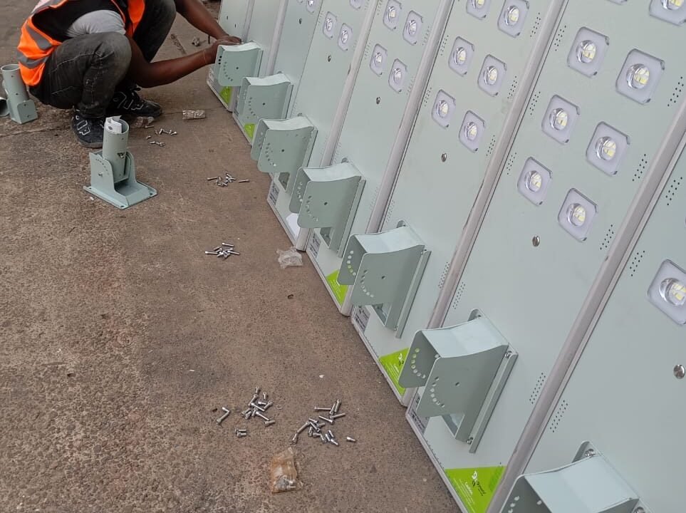 Installation of Solar Streetlight, Brickcity Estate Kubwa